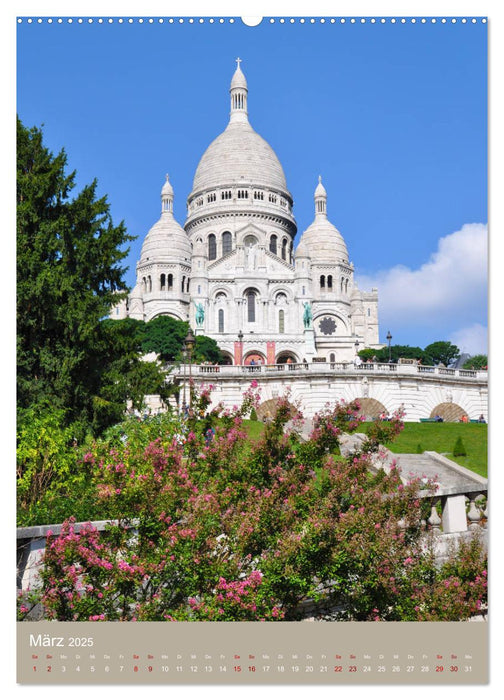 Erlebe mit mir Paris (CALVENDO Wandkalender 2025)