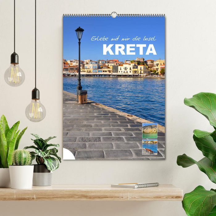 Erlebe mit mir die Insel Kreta (CALVENDO Wandkalender 2025)