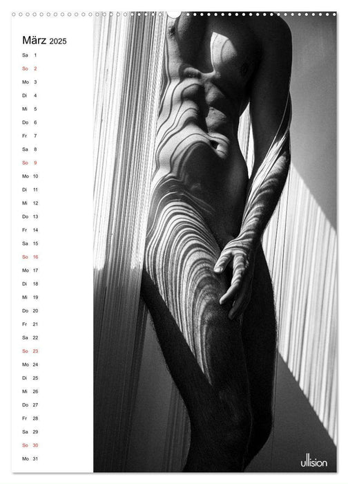 Männer AKT abstrakt (CALVENDO Wandkalender 2025)