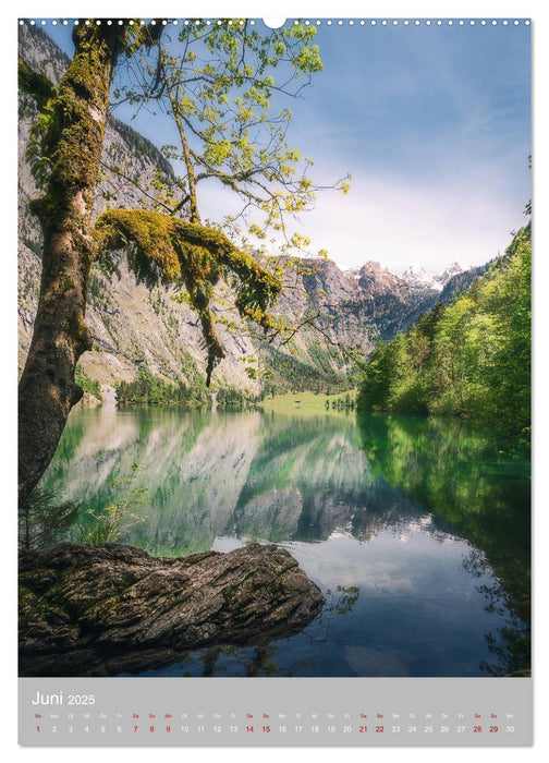 Deutsche Alpenmomente (CALVENDO Wandkalender 2025)