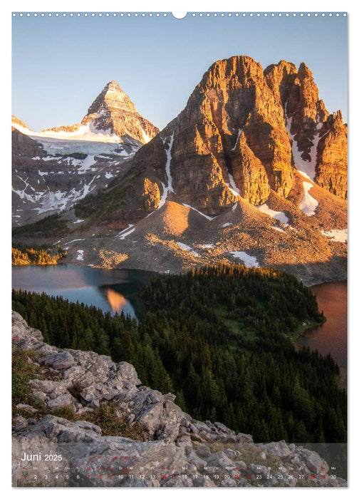 Die kanadischen Rockies (CALVENDO Premium Wandkalender 2025)