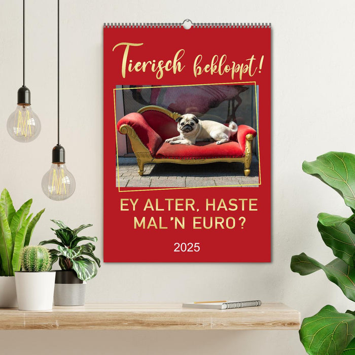 Tierisch bekloppt! (CALVENDO Wandkalender 2025)