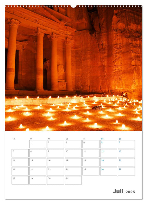 Jordanien ein Schatz im Orient (CALVENDO Premium Wandkalender 2025)