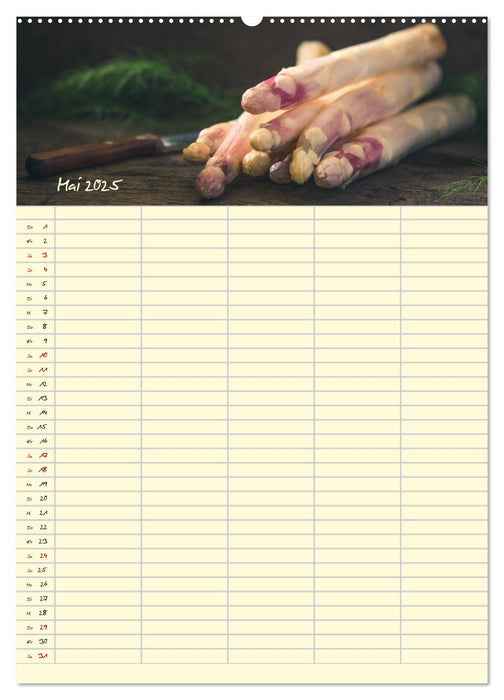 Gemüse aus dem Bauerngarten (CALVENDO Premium Wandkalender 2025)