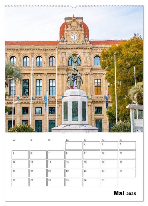 Cannes - Urlaubsort an der französischen Riviera (CALVENDO Wandkalender 2025)