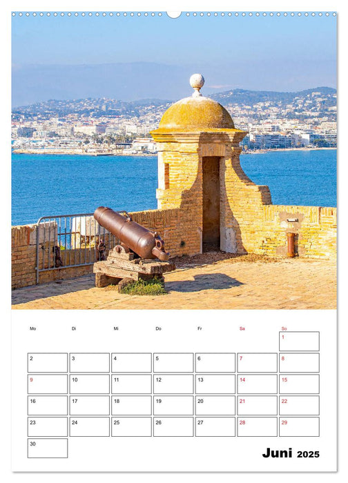 Cannes - Urlaubsort an der französischen Riviera (CALVENDO Wandkalender 2025)