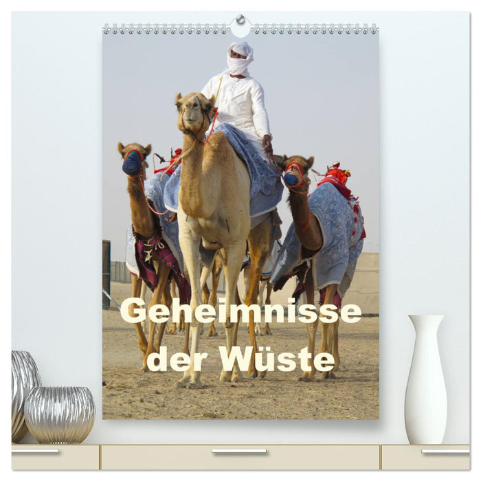 Geheimnisse der Wüste (CALVENDO Premium Wandkalender 2025)