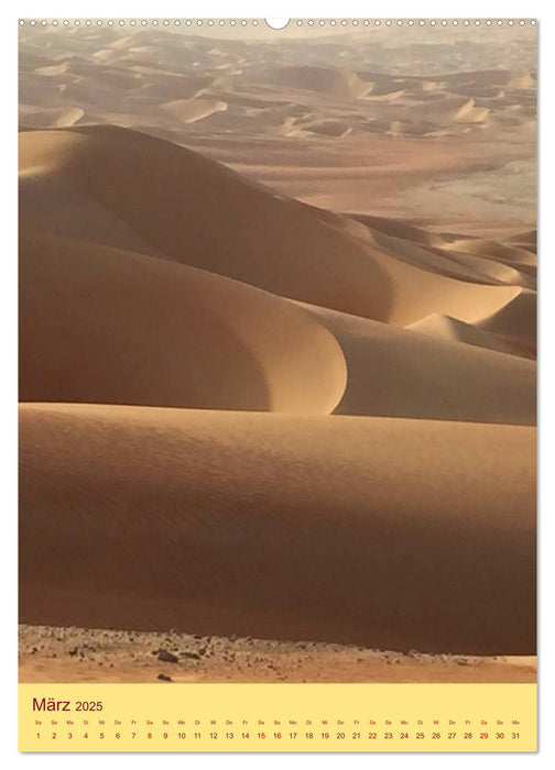 Geheimnisse der Wüste (CALVENDO Premium Wandkalender 2025)