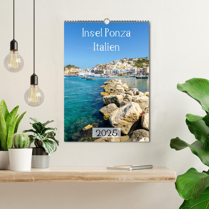 Insel Ponza - Italien (CALVENDO Wandkalender 2025)