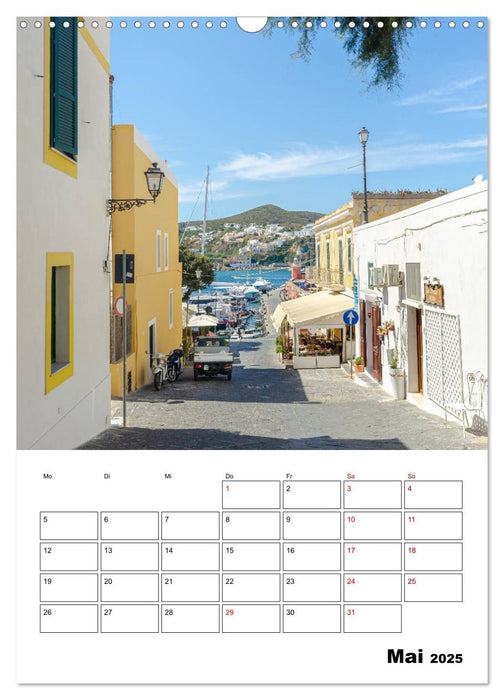 Insel Ponza - Italien (CALVENDO Wandkalender 2025)