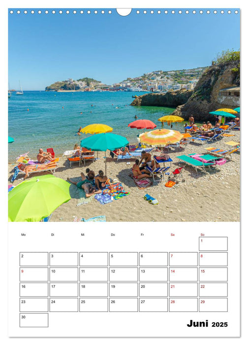 Insel Ponza - Italien (CALVENDO Wandkalender 2025)