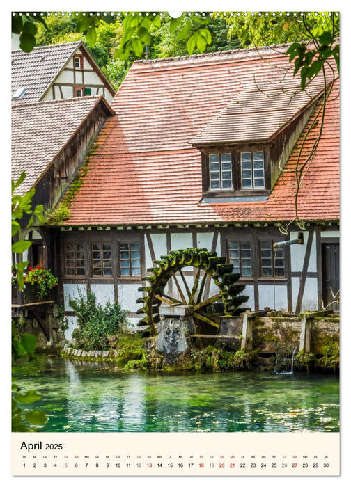 TÜBINGEN UND BLAUBEUREN Historische Schwäbische Alb (CALVENDO Premium Wandkalender 2025)