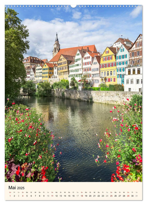 TÜBINGEN UND BLAUBEUREN Historische Schwäbische Alb (CALVENDO Premium Wandkalender 2025)