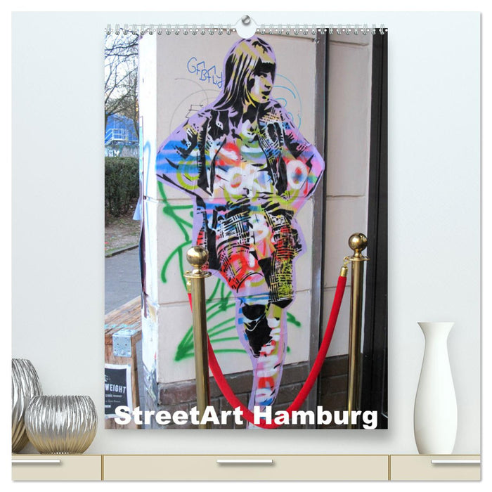 Hamburg StreetArt (CALVENDO Premium Wandkalender 2025)