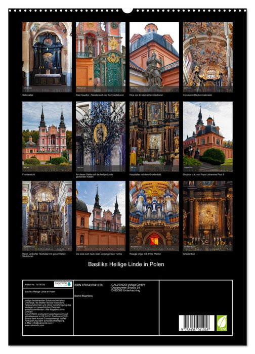 Basilika Heilige Linde in Polen (CALVENDO Premium Wandkalender 2025)