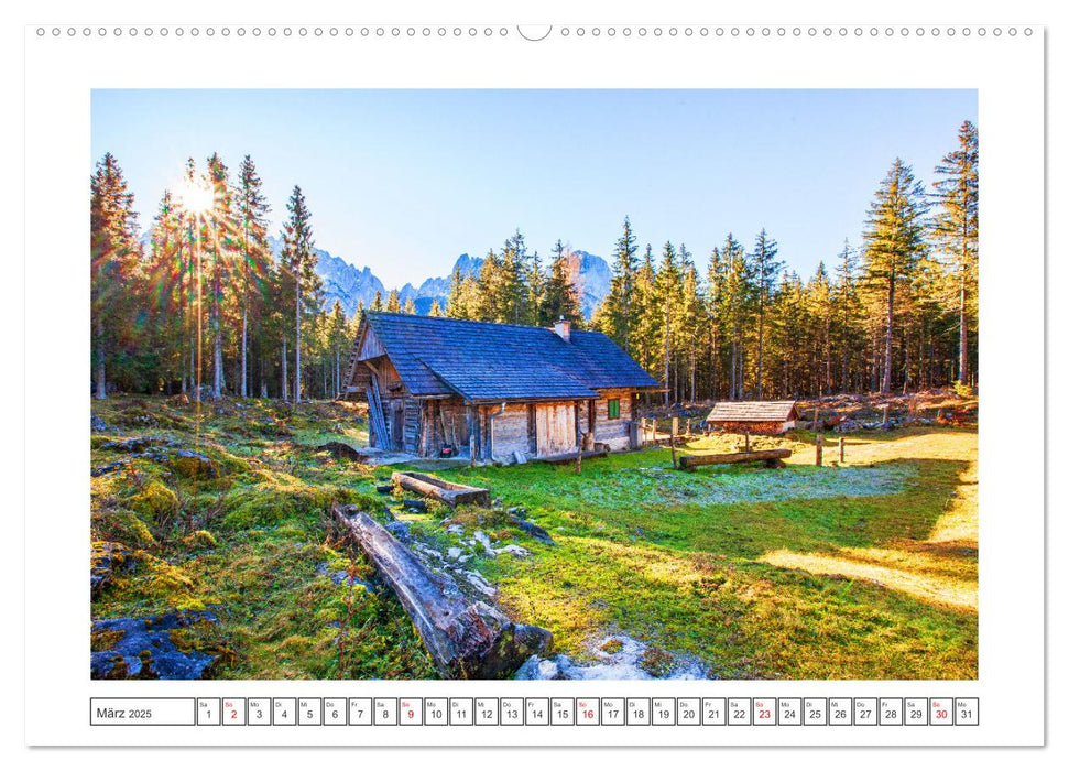 Herzliche Grüße aus Gosau (CALVENDO Wandkalender 2025)