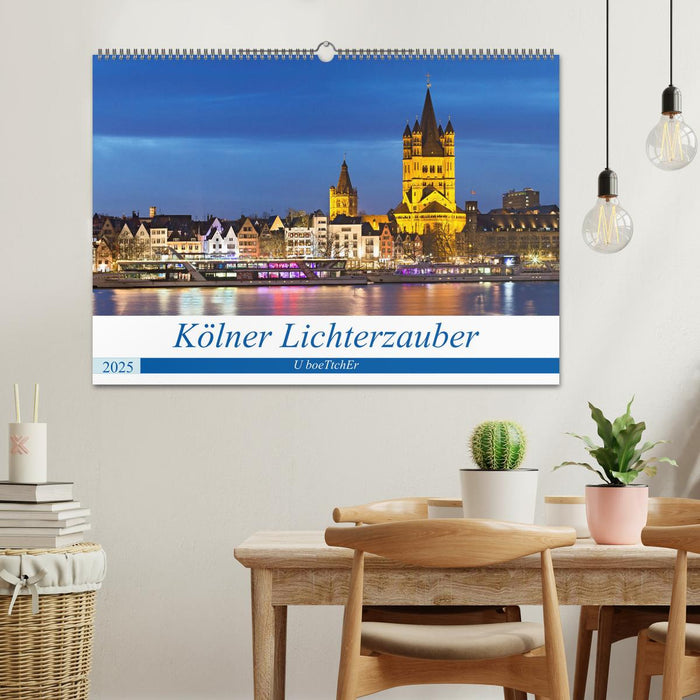 KÖLNER LICHTERZAUBER (CALVENDO Wandkalender 2025)