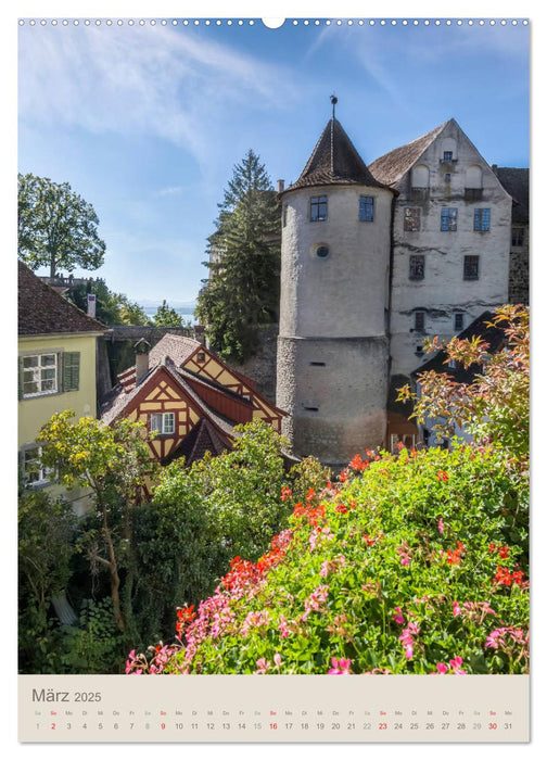 MEERSBURG UND KONSTANZ Historie am Bodensee (CALVENDO Premium Wandkalender 2025)