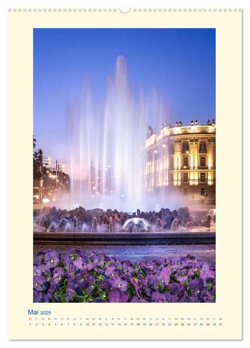 Meine schöne Stadt - ein Spaziergang durch Wien (CALVENDO Wandkalender 2025)