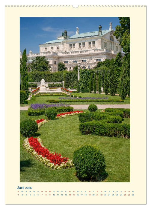 Meine schöne Stadt - ein Spaziergang durch Wien (CALVENDO Wandkalender 2025)