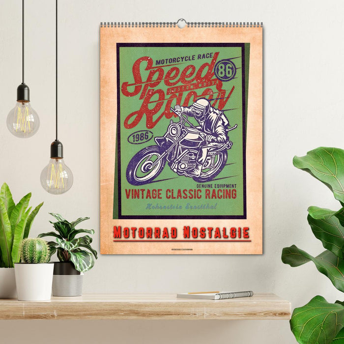 Motorrad Nostalgie (CALVENDO Wandkalender 2025)