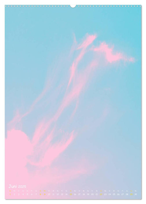 Aquarelle am Himmel (CALVENDO Wandkalender 2025)
