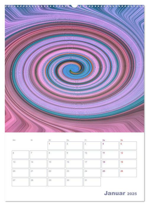 ABSTRAKT FOTO ART - by Manuela Falke (CALVENDO Premium Wandkalender 2025)