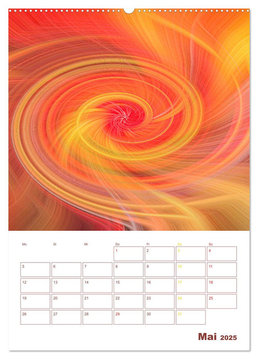 ABSTRAKT FOTO ART - by Manuela Falke (CALVENDO Premium Wandkalender 2025)