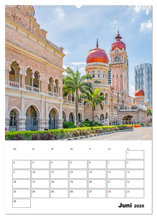 Kuala Lumpur - eine faszinierende Großstadt Asiens (CALVENDO Wandkalender 2025)