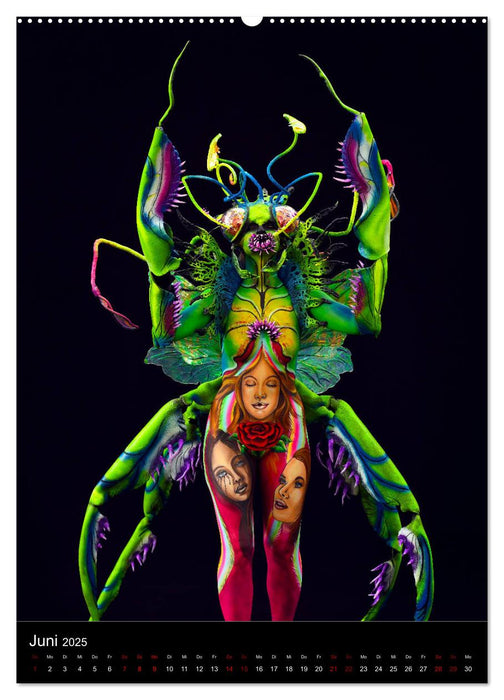 World Bodypainting Festival 22 (CALVENDO Wandkalender 2025)