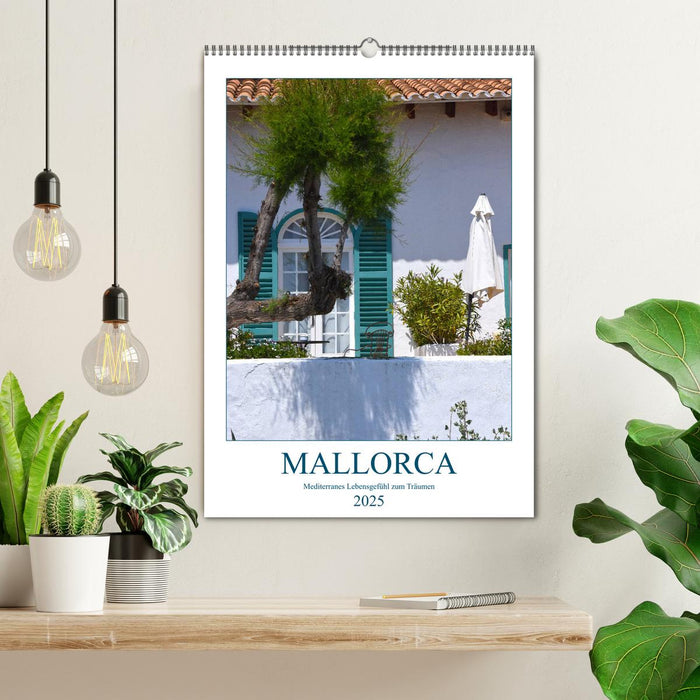 Mallorca - Mediterranes Lebensgefühl zum Träumen (CALVENDO Wandkalender 2025)