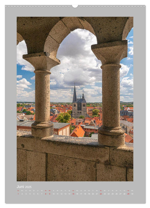 Quedlinburg - Königspfalz & Mitglied der Hanse (CALVENDO Premium Wandkalender 2025)