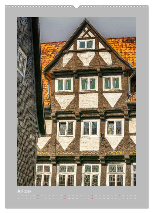 Quedlinburg - Königspfalz & Mitglied der Hanse (CALVENDO Premium Wandkalender 2025)