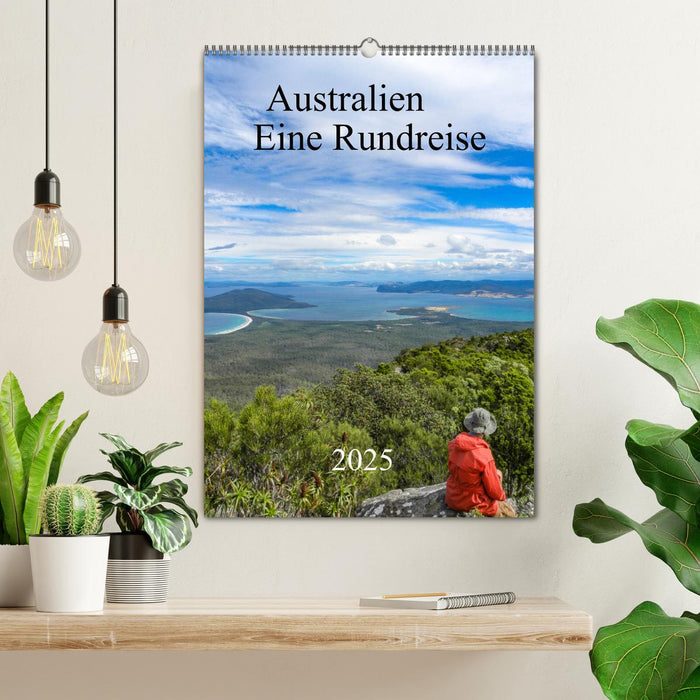 Australien - Eine Rundreise (CALVENDO Wandkalender 2025)