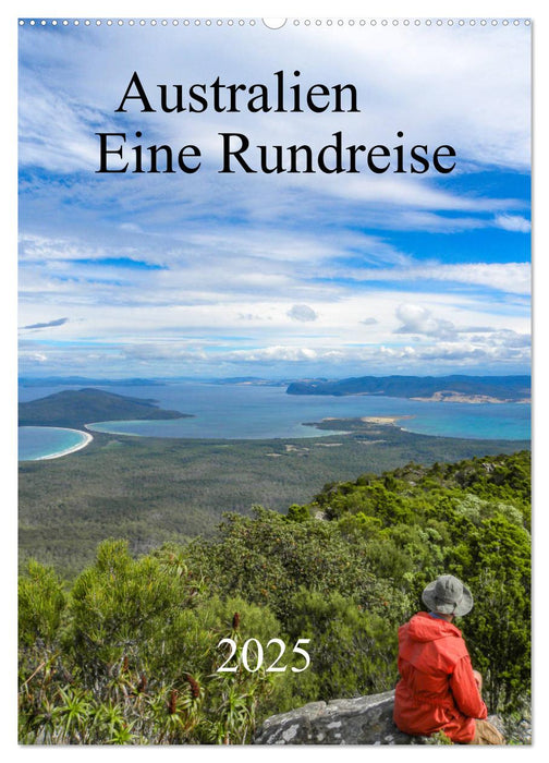 Australien - Eine Rundreise (CALVENDO Wandkalender 2025)