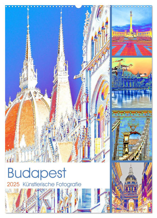 Budapest - Künstlerische Fotografie (CALVENDO Wandkalender 2025)