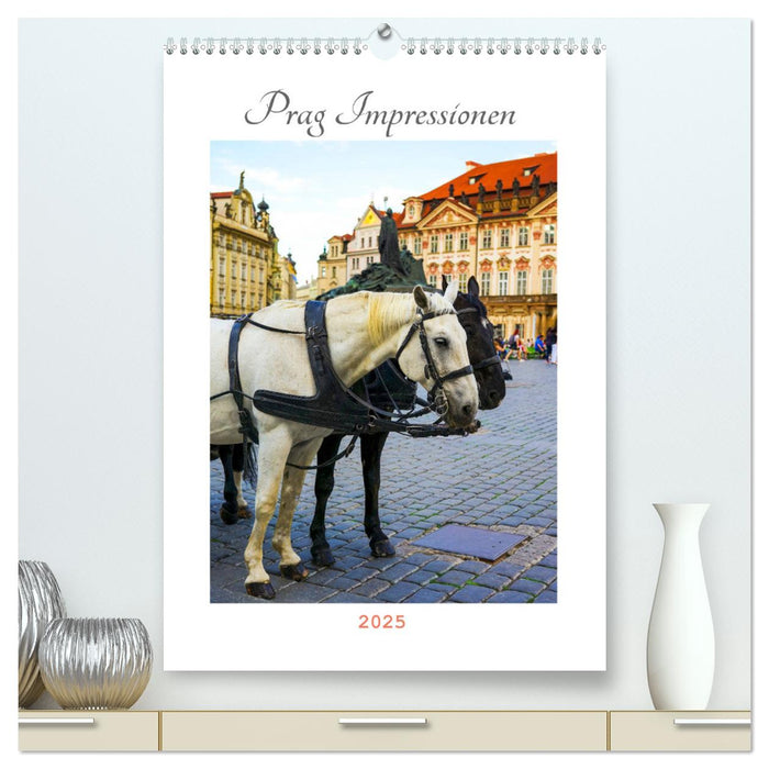 Prag Impressionen (CALVENDO Premium Wandkalender 2025)