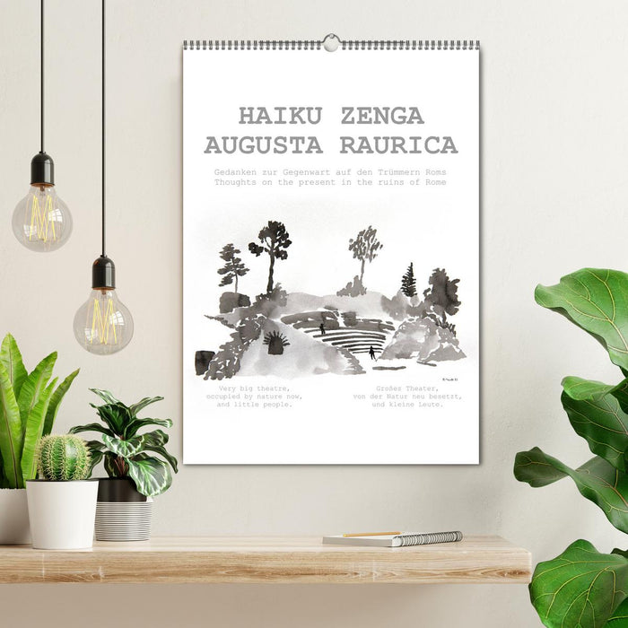 HAIKU ZENGA AUGUSTA RAURICA (CALVENDO Wandkalender 2025)