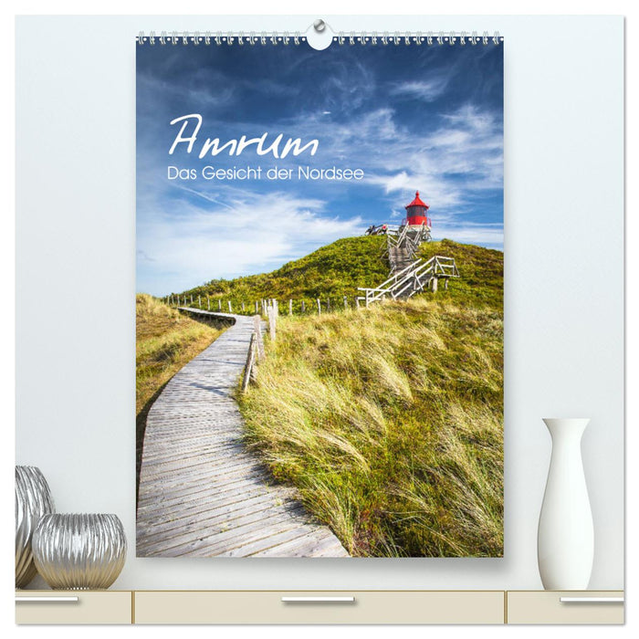 Amrum - Das Gesicht der Nordsee (CALVENDO Premium Wandkalender 2025)