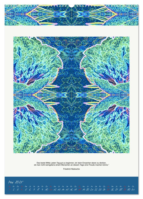 Blossom Mandalas by VogtArt (CALVENDO Wandkalender 2025)
