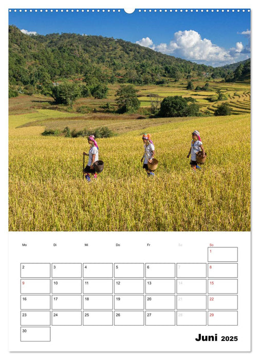 MYANMAR - Mein Urlaubsplaner (CALVENDO Wandkalender 2025)