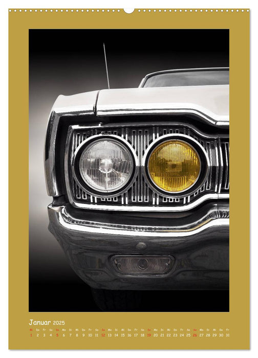 US Klassiker 1956 bis 1966 (CALVENDO Premium Wandkalender 2025)