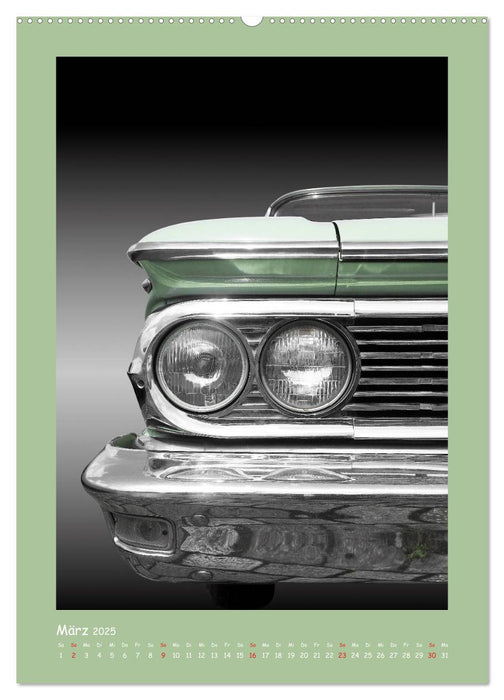 US Klassiker 1956 bis 1966 (CALVENDO Premium Wandkalender 2025)