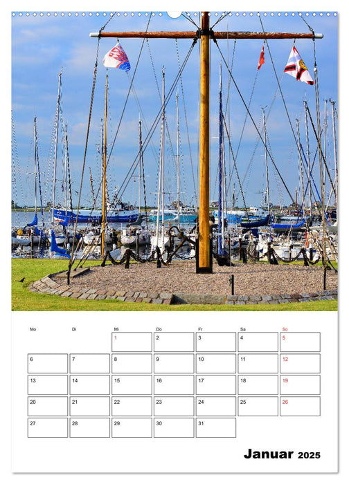 Marina Heiligenhafen (CALVENDO Premium Wandkalender 2025)