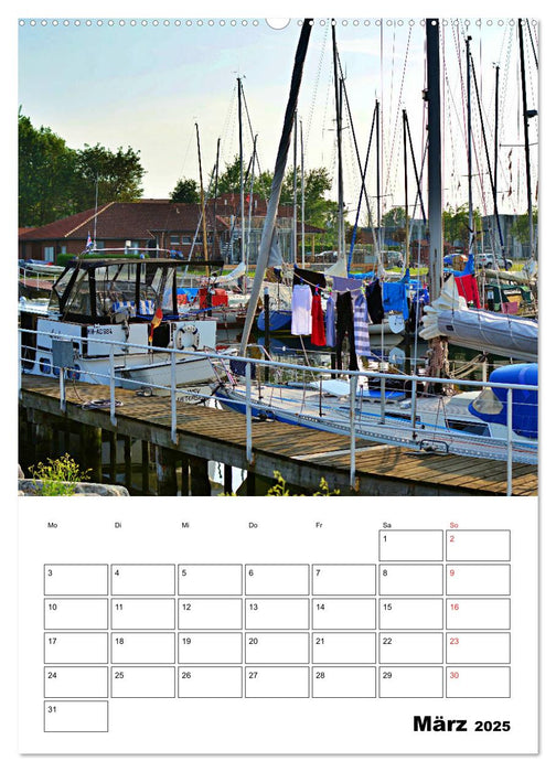 Marina Heiligenhafen (CALVENDO Premium Wandkalender 2025)