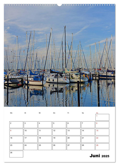 Marina Heiligenhafen (CALVENDO Premium Wandkalender 2025)