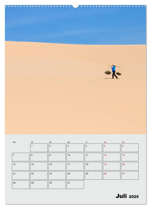 VIETNAM - Mein Urlaubsplaner (CALVENDO Premium Wandkalender 2025)