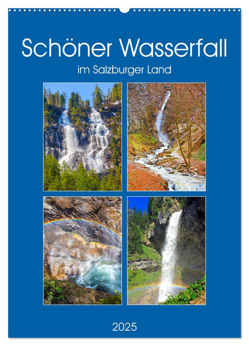 Schöner Wasserfall (CALVENDO Wandkalender 2025)