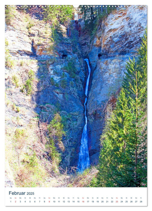 Schöner Wasserfall (CALVENDO Wandkalender 2025)