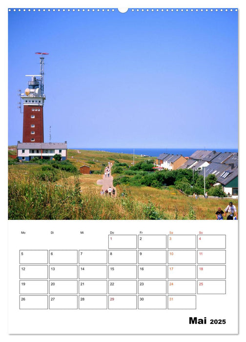 Helgoland, Perle der Nordsee (CALVENDO Premium Wandkalender 2025)